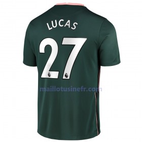 Maillot de Foot Tottenham Hotspur Lucas 27 Extérieur 2020-21